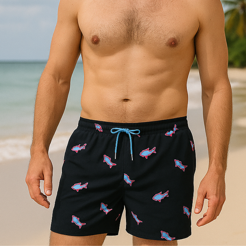 Compression Fit Swim Shorts