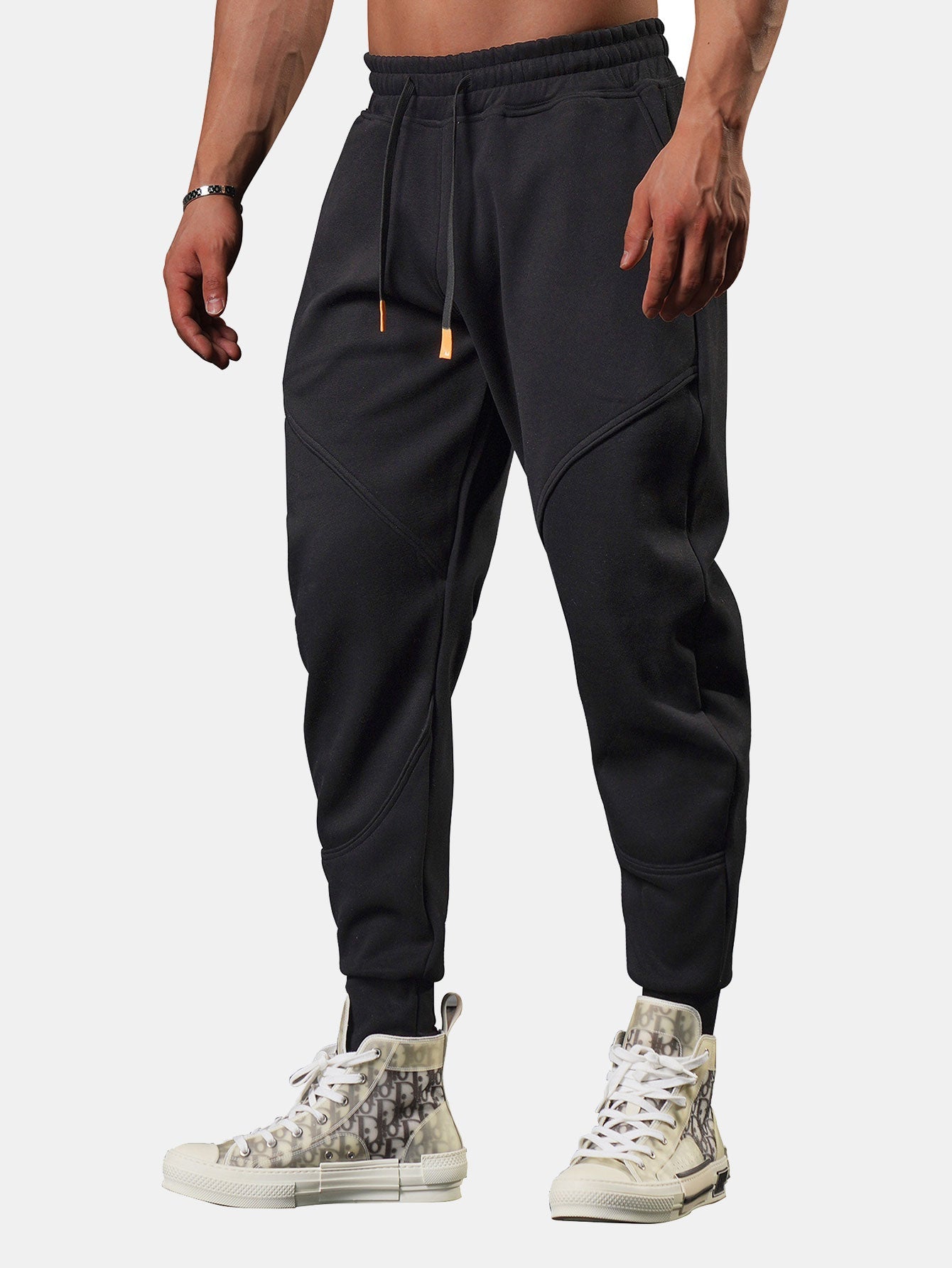 Bold Stitch Athletic Joggers-Waves And Trunks