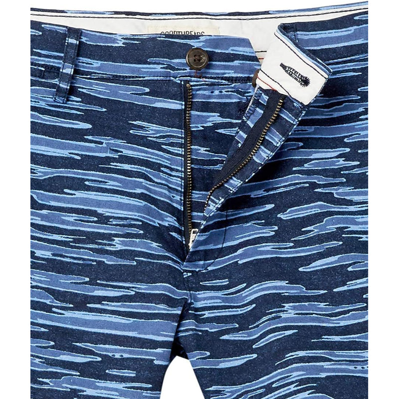 Slim Fit Flat Stretch Chino Short-Waves And Trunks