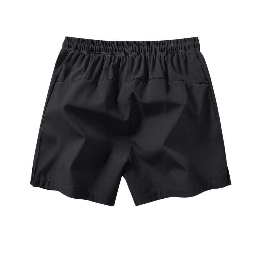 Fit Shorts With Zipper And Drawstring For Men