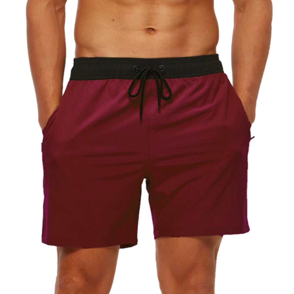 Quick Dry Swim Trunks-Waves And Trunks