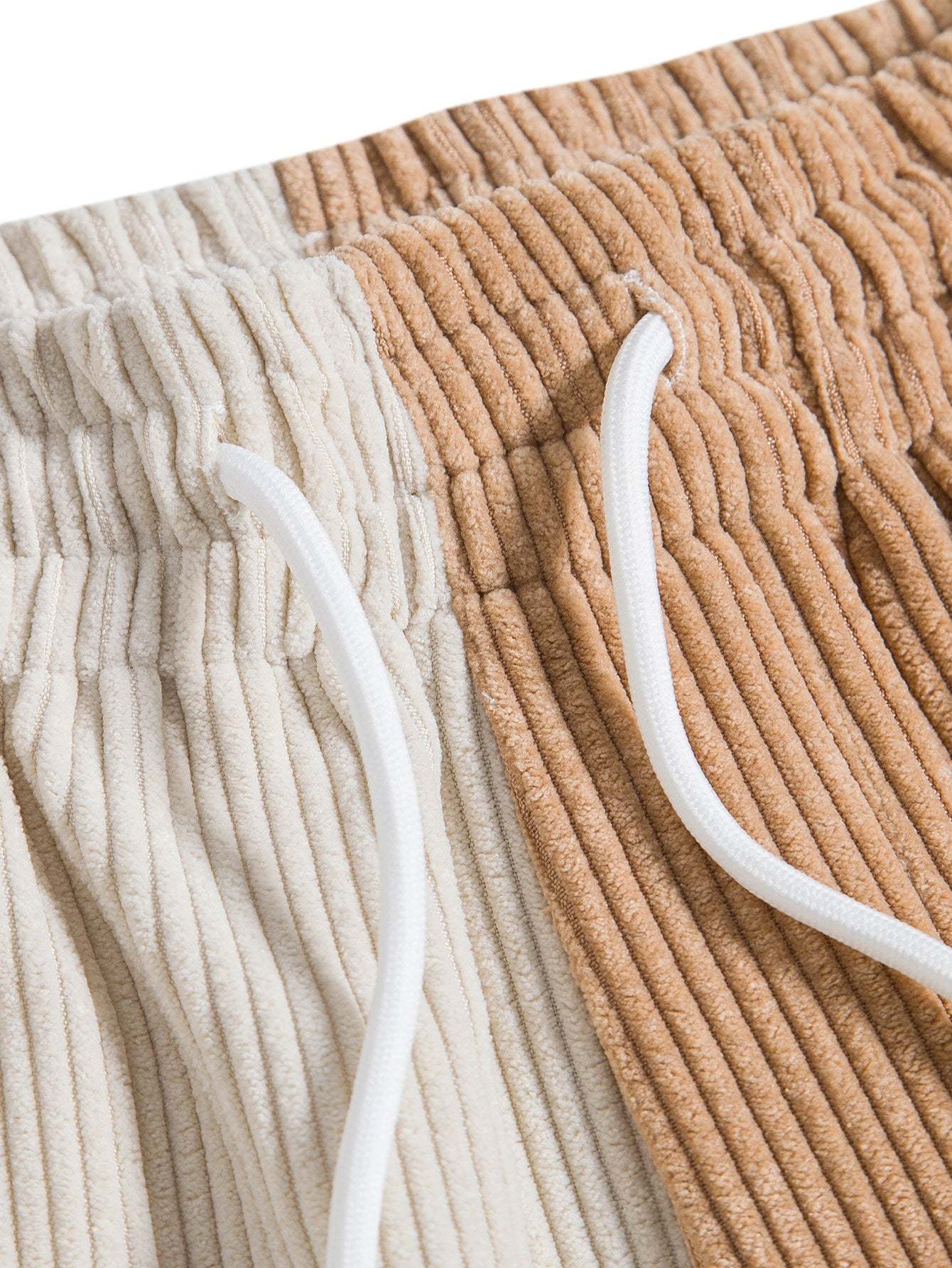 Two Tone Corduroy Shorts-Waves And Trunks