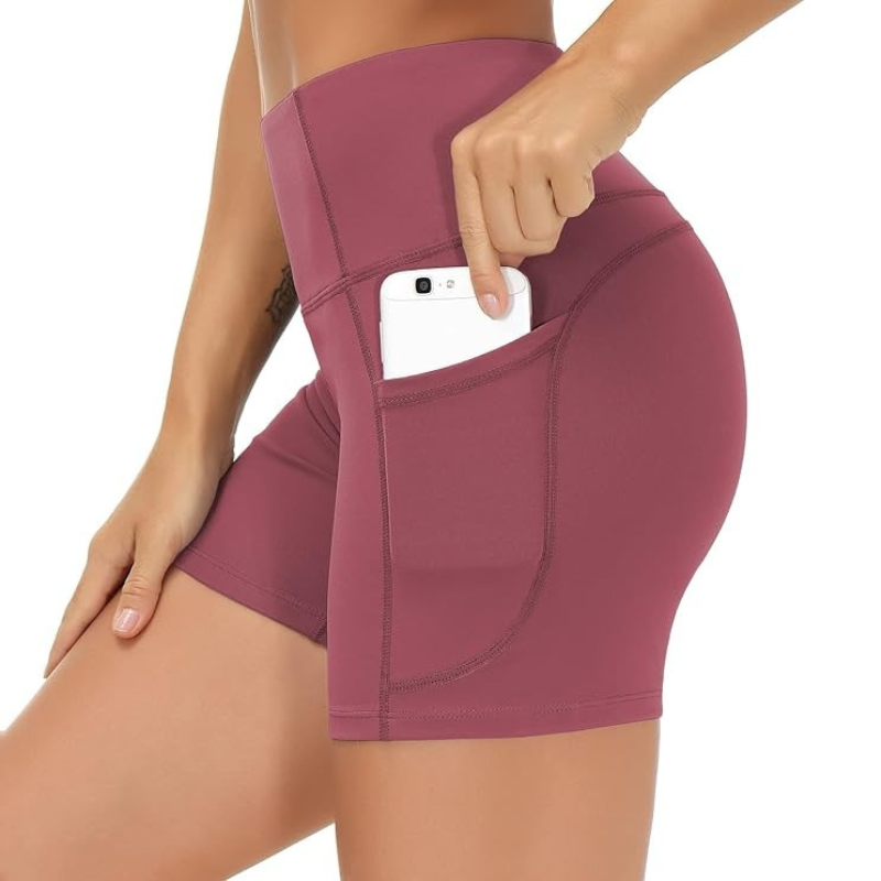 Pilates Workout Shorts – Deep Pocket for Comfort and Flexibility-Waves And Trunks