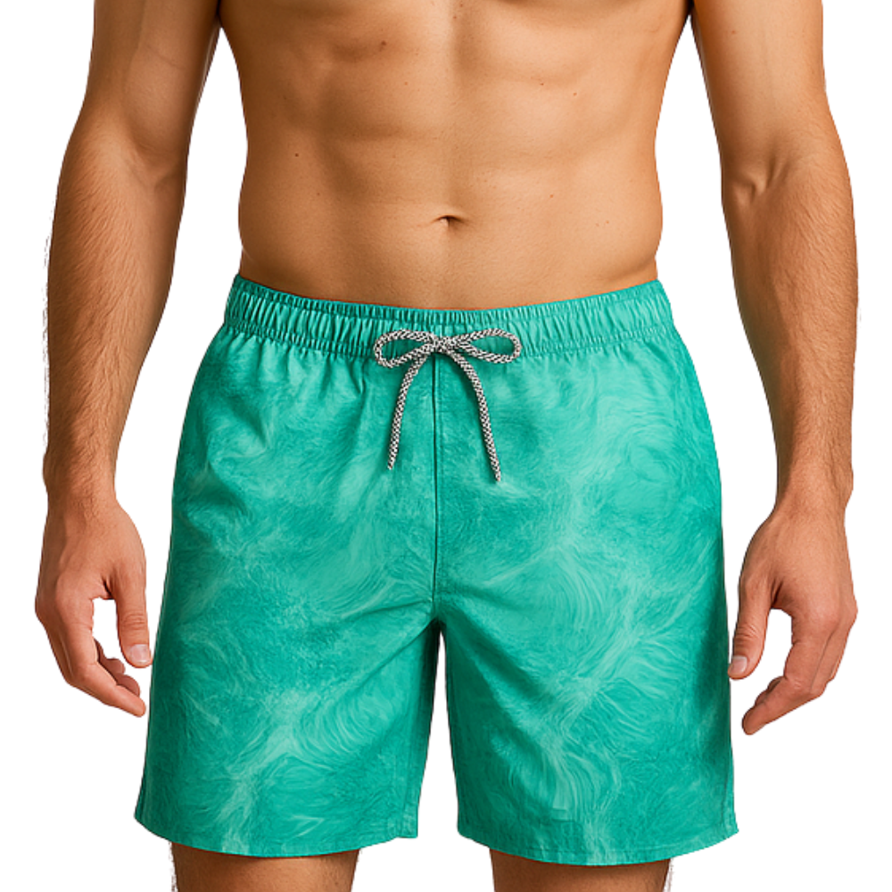 Casual Drawstring Swim Trunks
