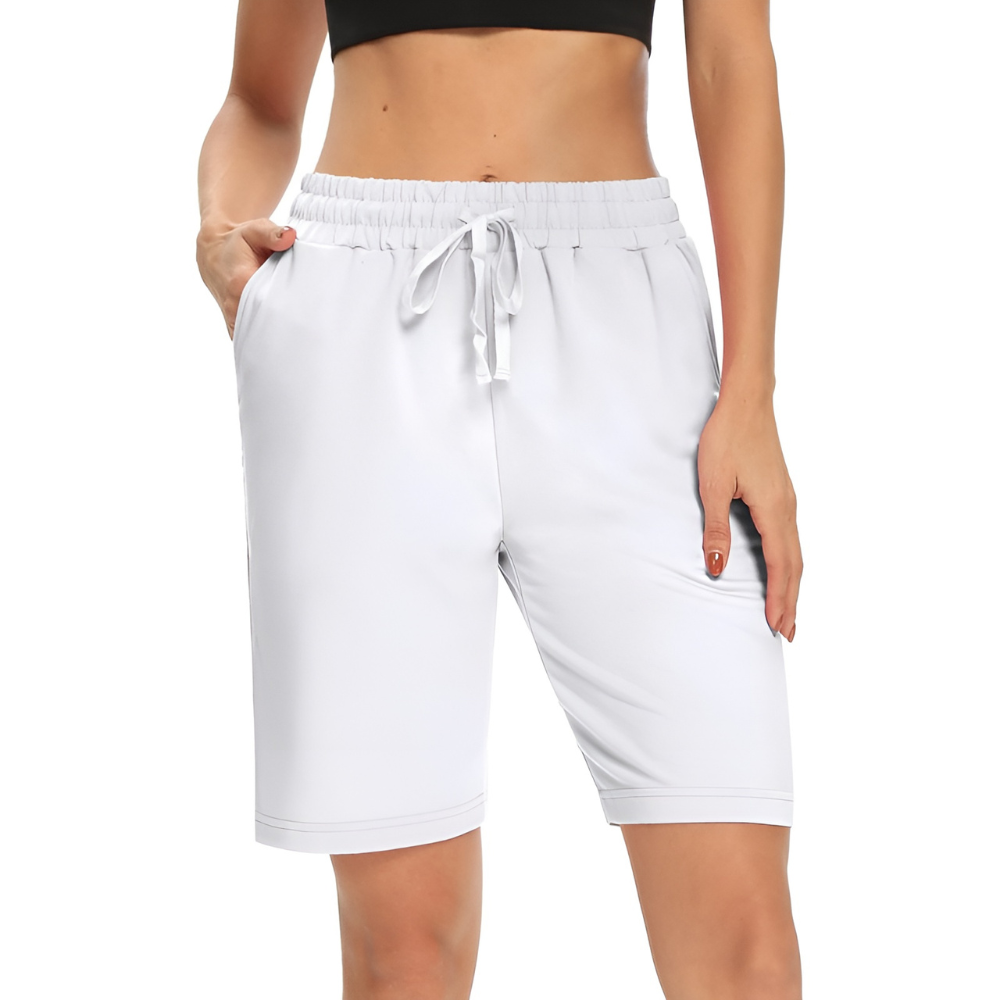 Drawstring Lounge Shorts Pockets – Comfortable Shorts-Waves And Trunks