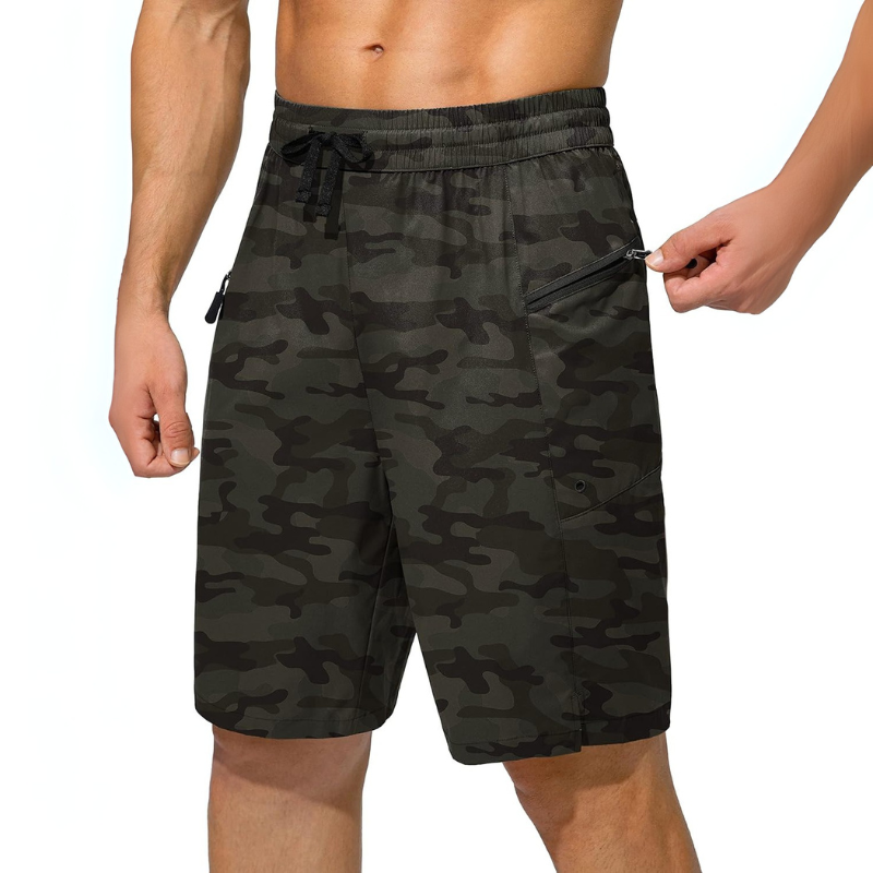 Outdoor Shorts Zippered Storage – Quick-Drying and Versatile-Waves And Trunks