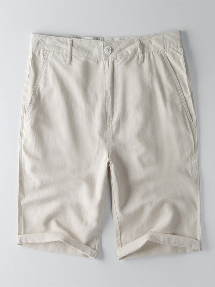 Comfortable Mid Length Shorts-Waves And Trunks