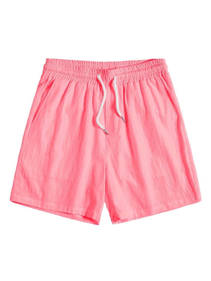 Textured Short Length Beach Shorts-Waves And Trunks
