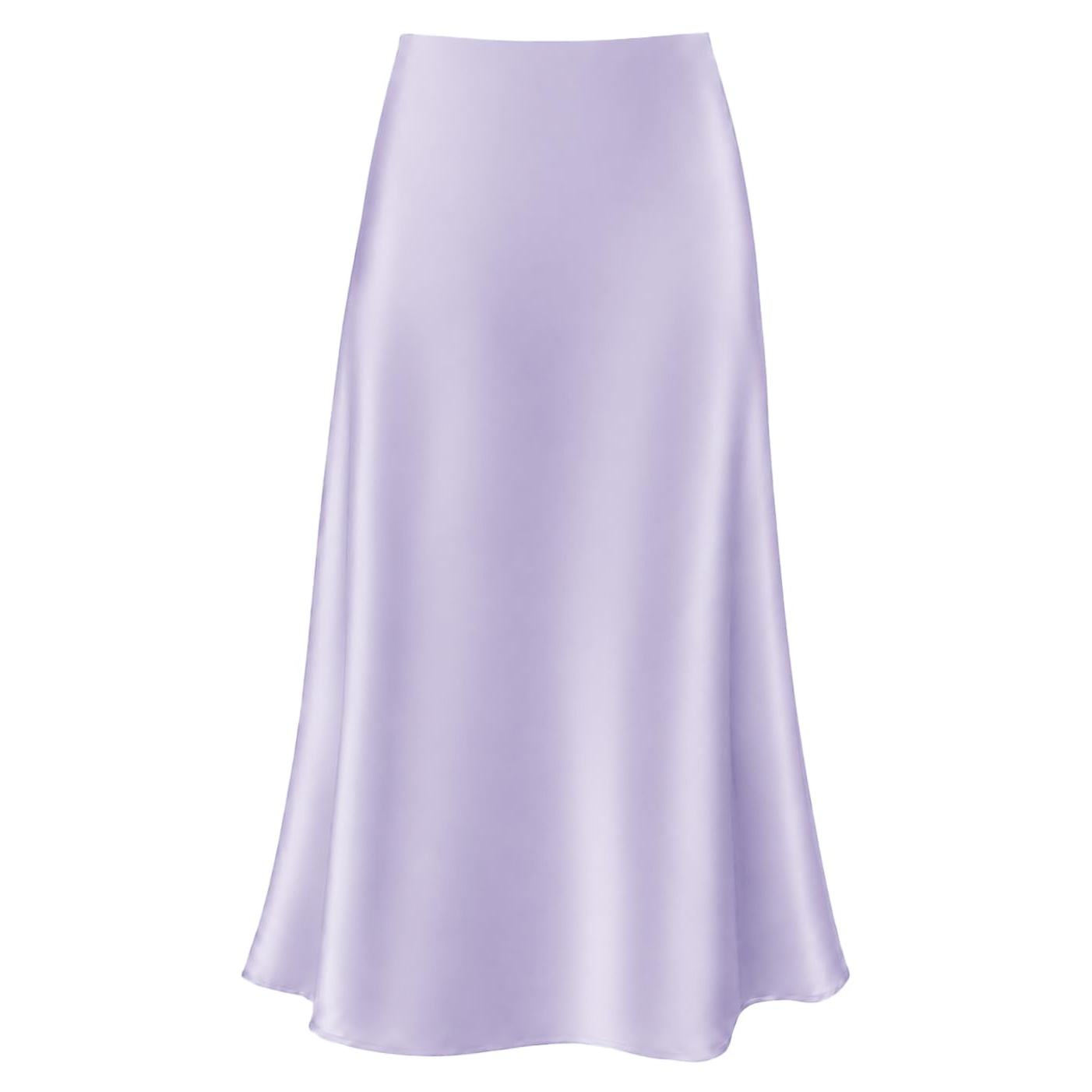 Spring Summer Elastic High Waisted A Line Skirt For Women