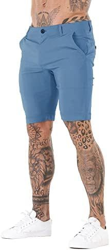 Stretch Chino Short Pants-Waves And Trunks