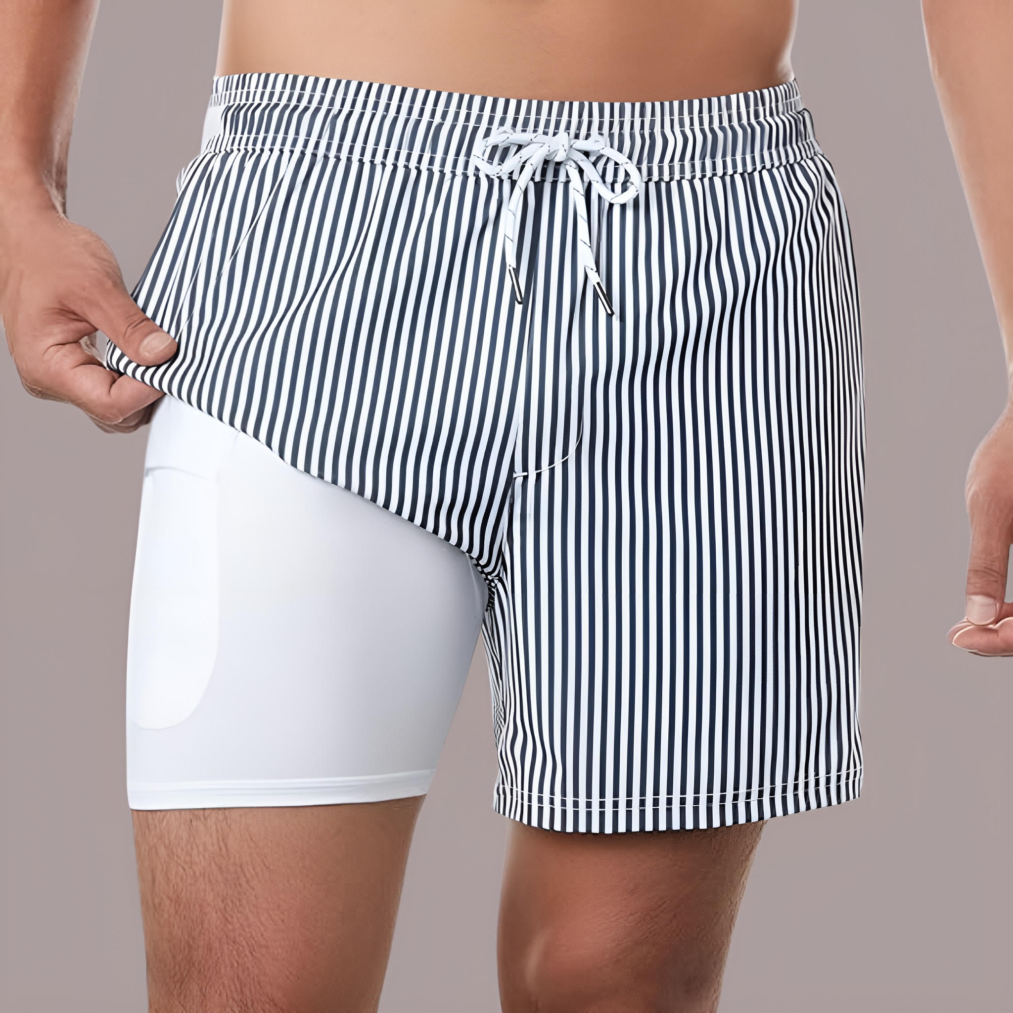 Swim Trunks Swim Shorts for Men Quick Dry 5 inch Inseam