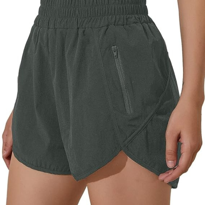 Elastic Band Jogging Shorts – Lightweight and Secure Pocket-Waves And Trunks