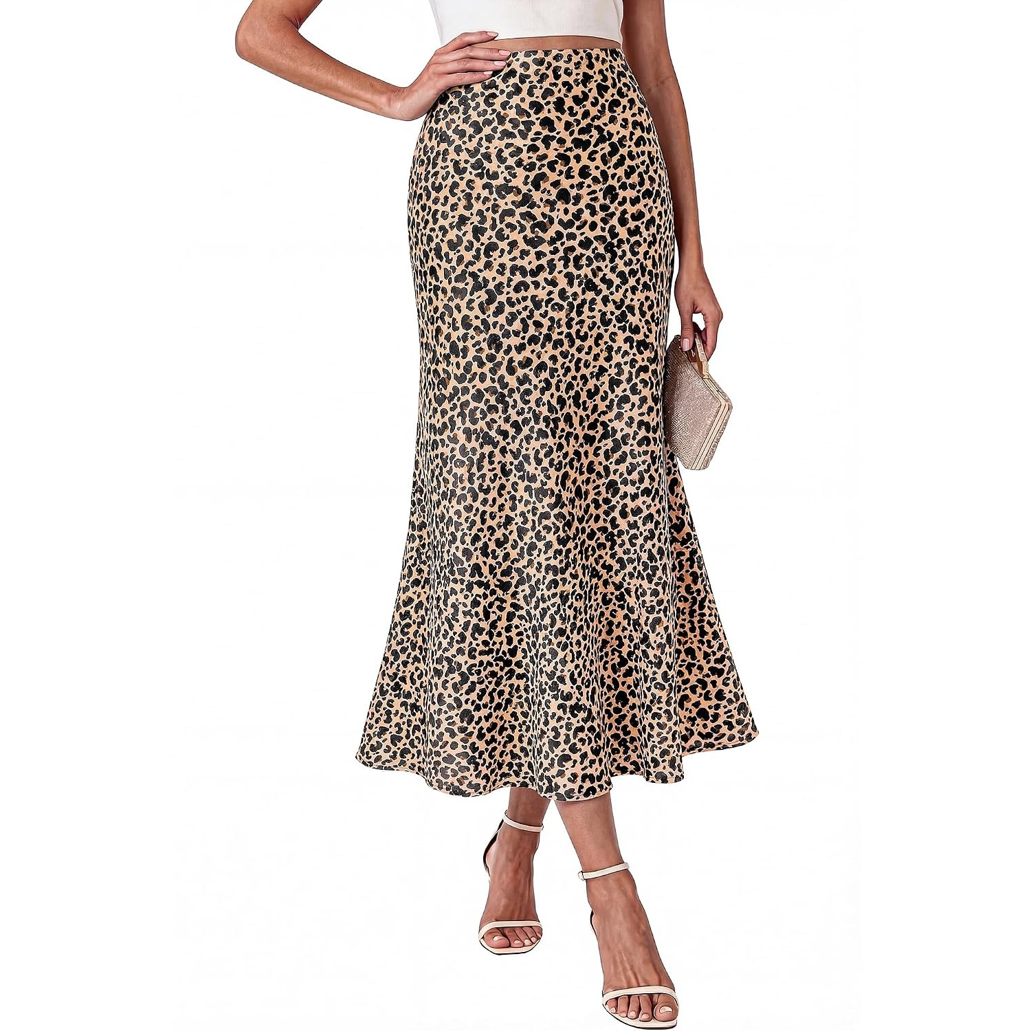 Summer Spring Party Lightweight A Line Skirt For Women