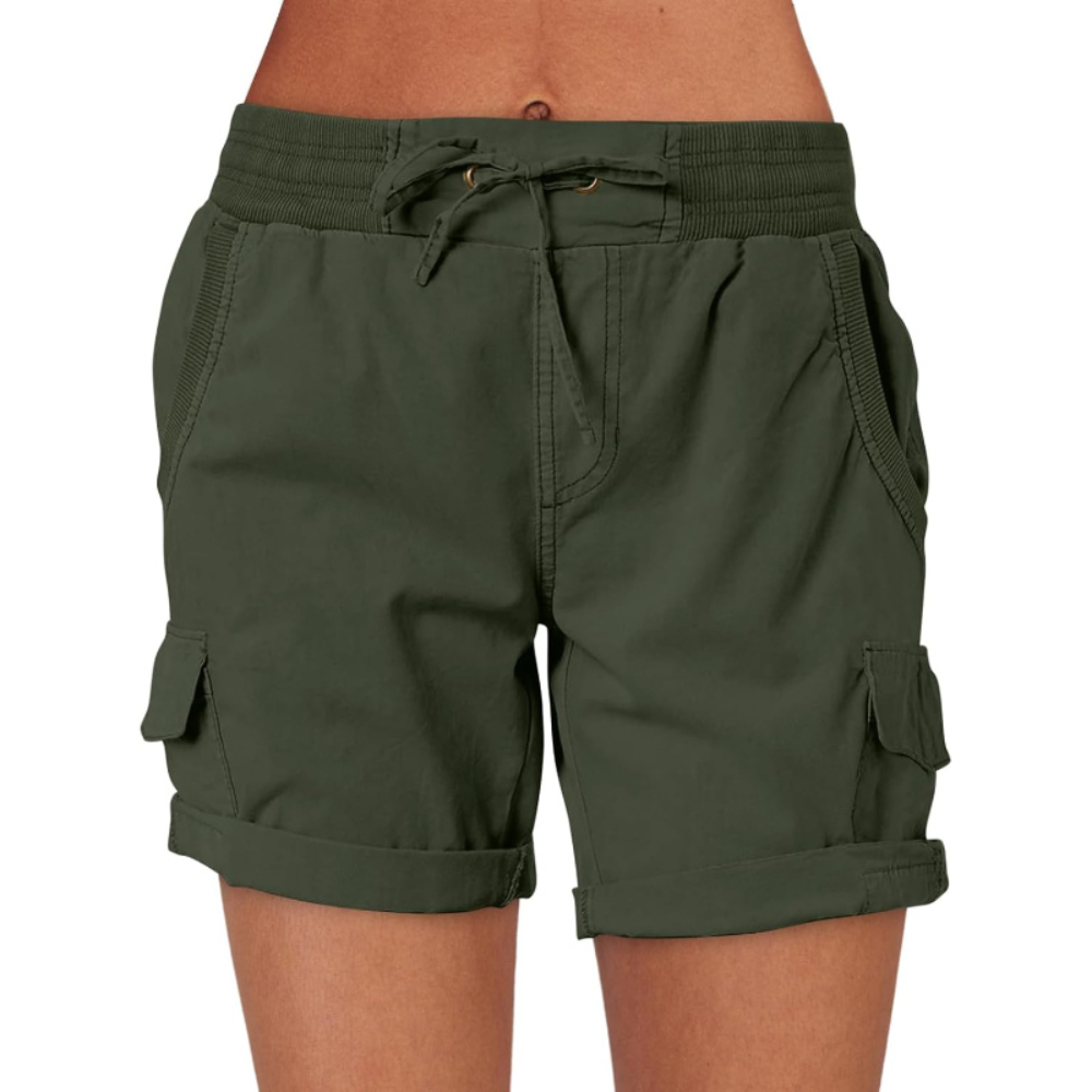 Cargo Shorts Drawstring Pockets – Comfortable and Stylish Shorts-Waves And Trunks