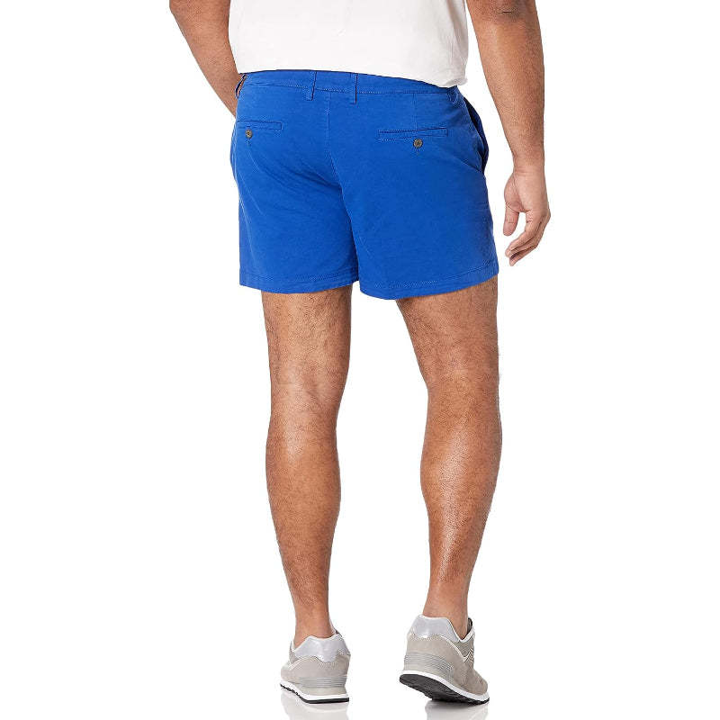 Slim Fit Flat Stretch Chino Short-Waves And Trunks