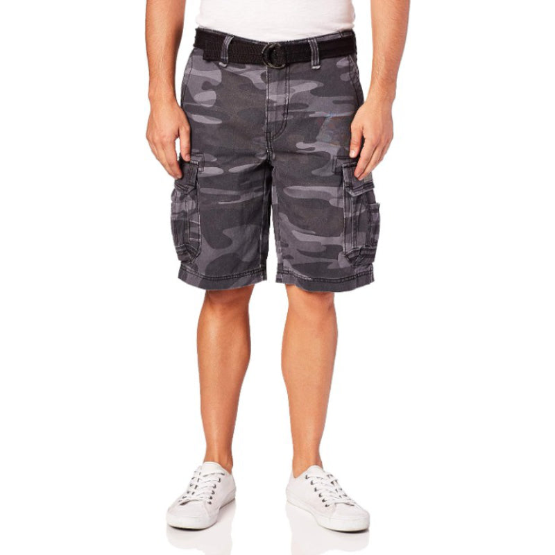 Belted Fit Cargo Short-Waves And Trunks