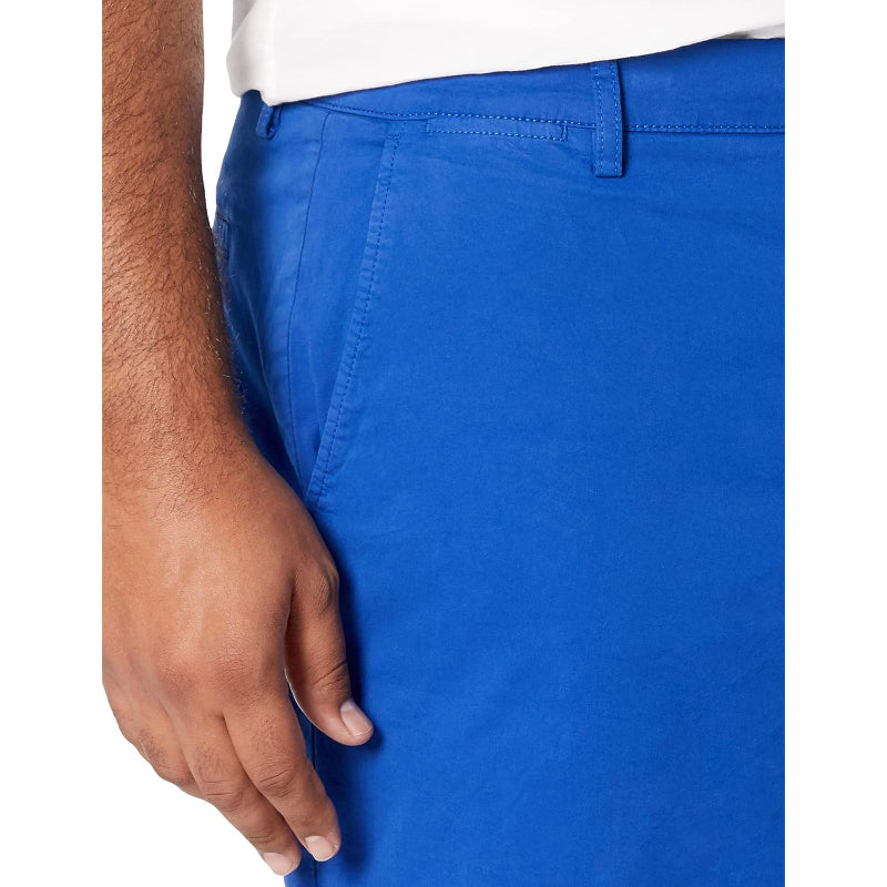 Slim Fit Flat Stretch Chino Short-Waves And Trunks