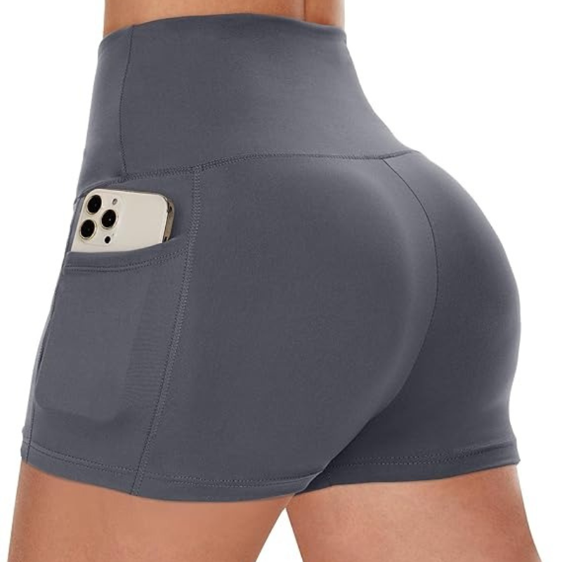 Seamless Compression Pocket Shorts – Flexible and Functional Fit-Waves And Trunks
