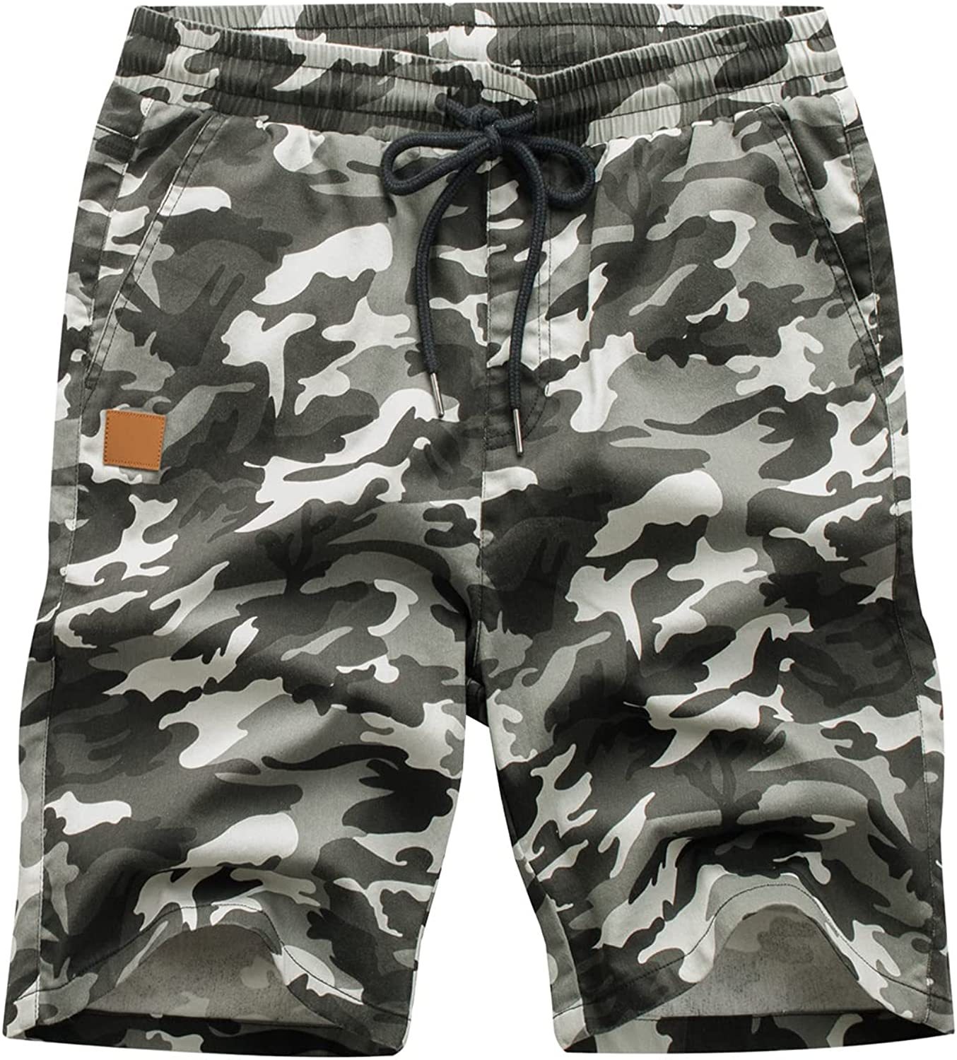 Breathable Comfort Drawstring Summer Shorts-Waves And Trunks