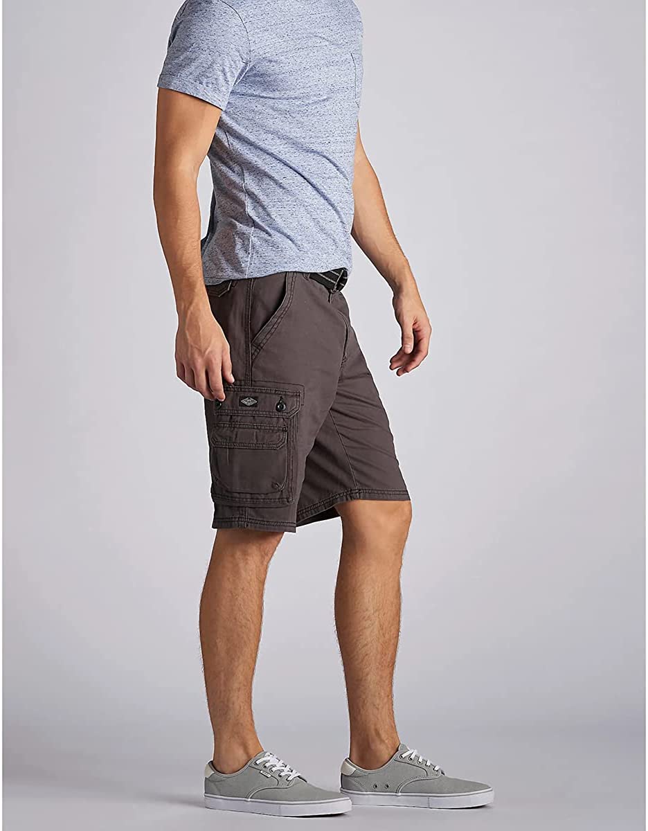 Belted Cargo Shorts-Waves And Trunks
