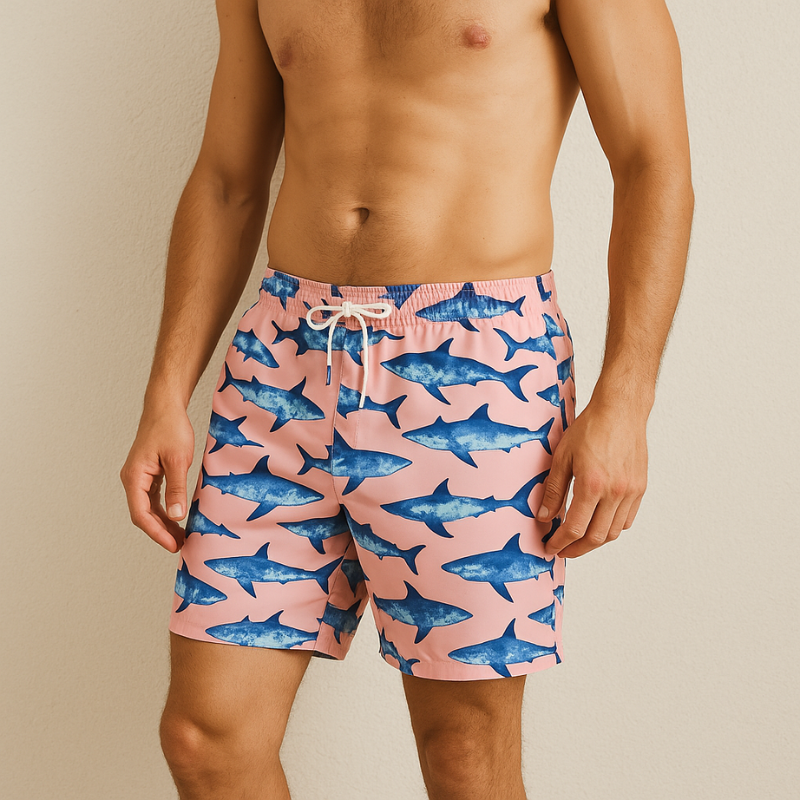 Compression Fit Swim Shorts