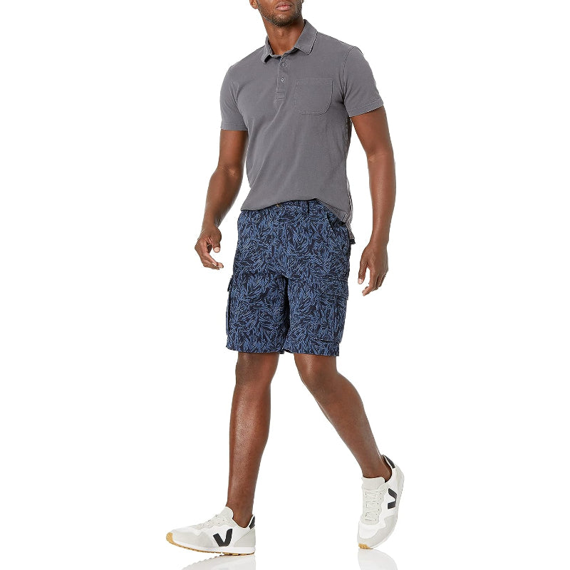Button Closure Classic Fit Cargo Short-Waves And Trunks