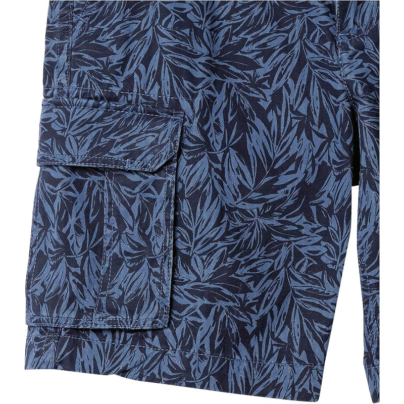 Button Closure Classic Fit Cargo Short-Waves And Trunks