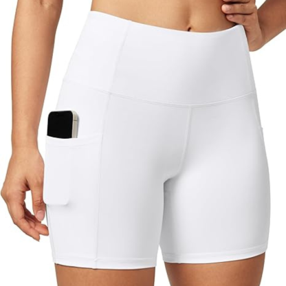 Biker Shorts Pockets Design – Stretch Fabric for Workouts-Waves And Trunks