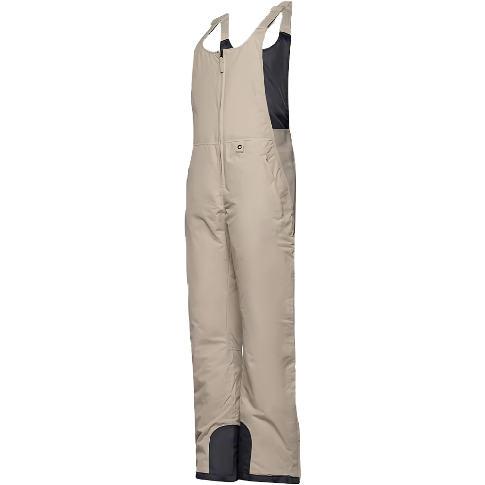 Insulated Adjustable Bib Overalls With Pockets-Waves And Trunks