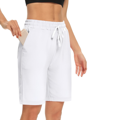 Drawstring Lounge Shorts Pockets – Comfortable Shorts-Waves And Trunks