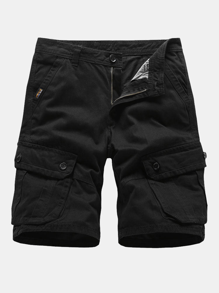 Comfortable Cargo Shorts With Pockets-Waves And Trunks