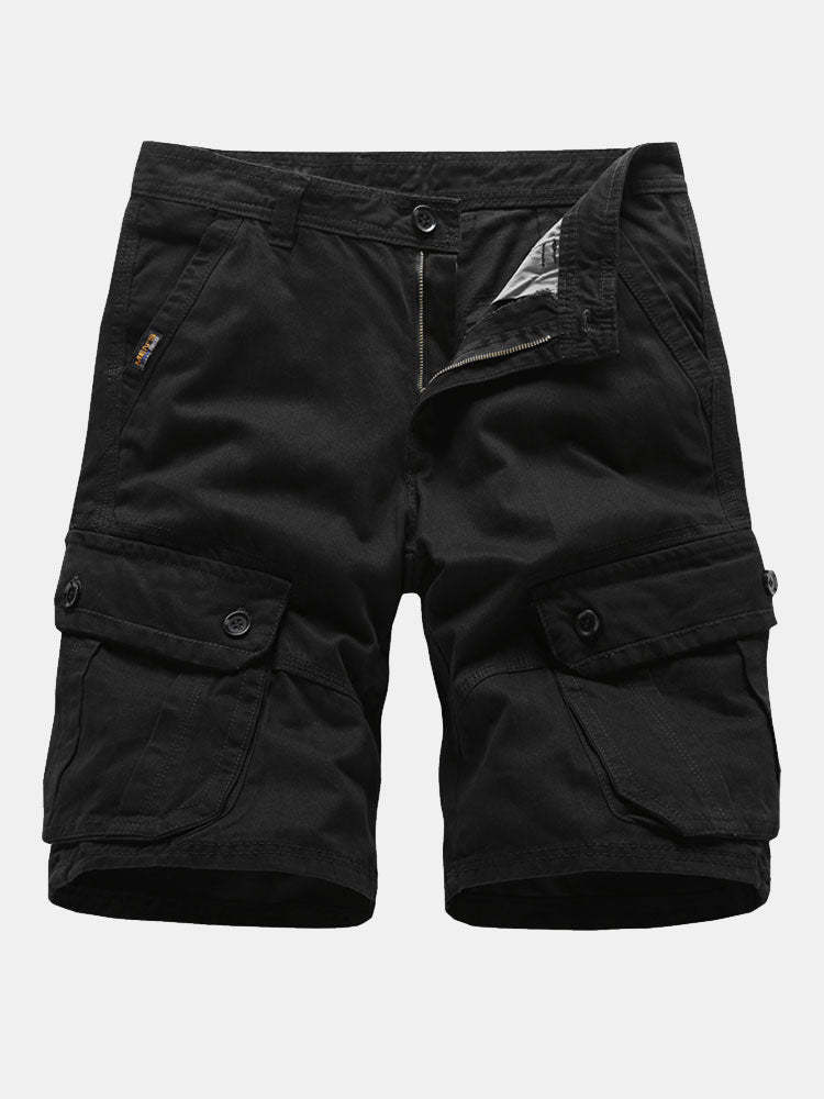 Comfortable Cargo Shorts With Pockets-Waves And Trunks