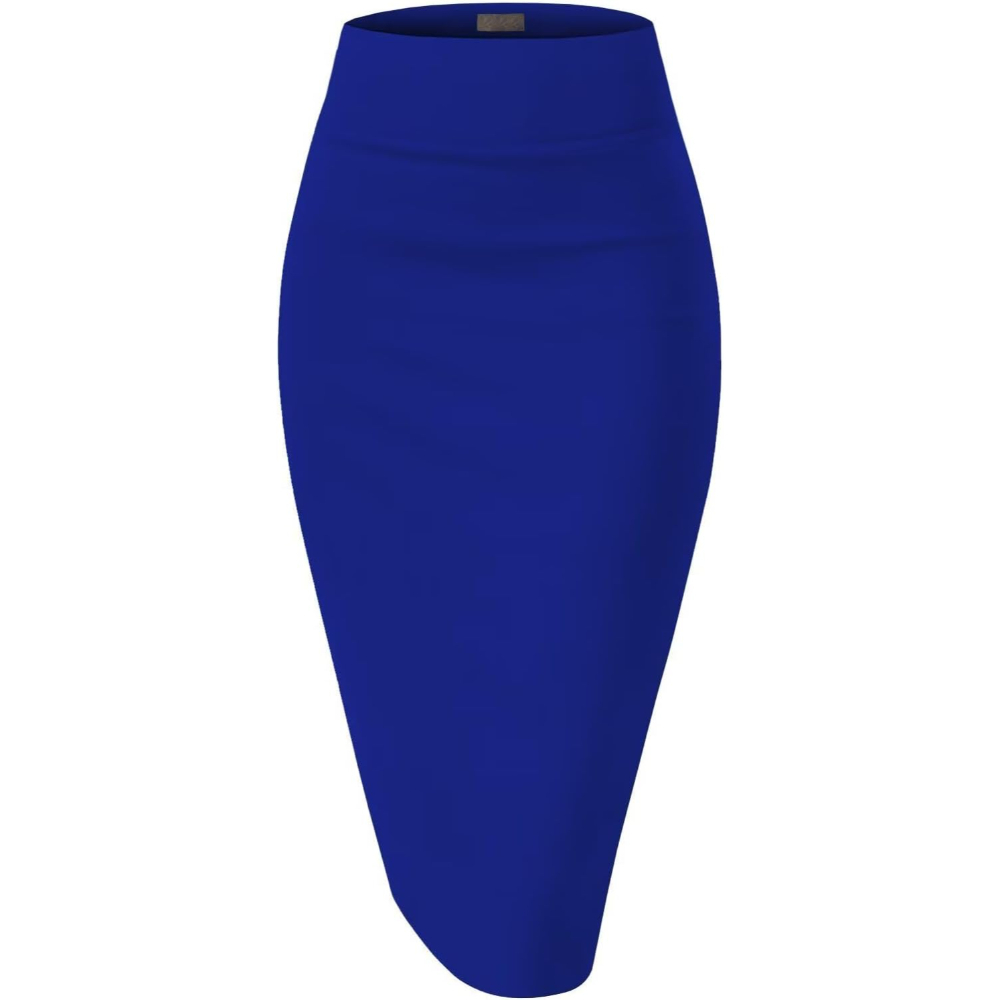 Elegant Slim Fit Pencil Skirt For Women