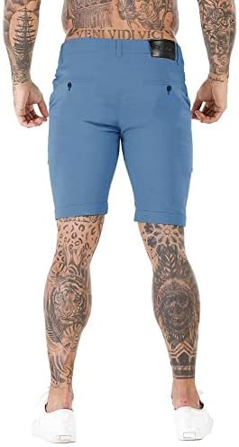 Stretch Chino Short Pants-Waves And Trunks
