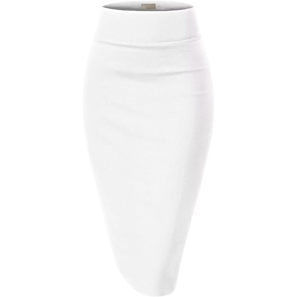 Elegant Slim Fit Pencil Skirt For Women