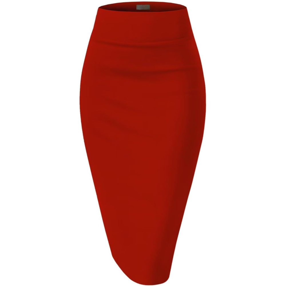 Elegant Slim Fit Pencil Skirt For Women