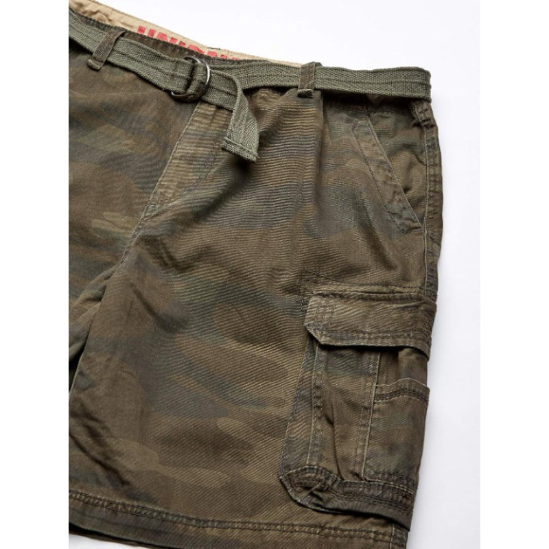 Belted Fit Cargo Short-Waves And Trunks