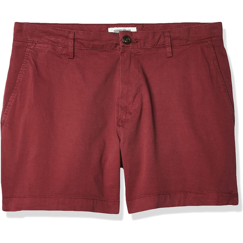 Slim Fit Flat Stretch Chino Short-Waves And Trunks