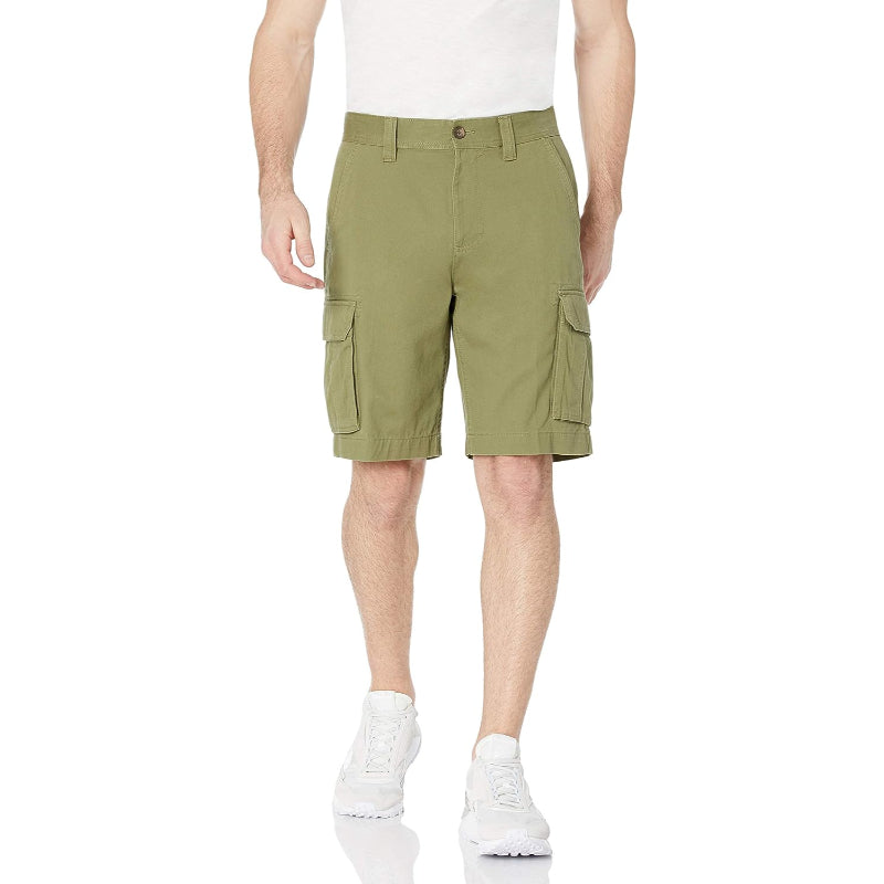 Button Closure Classic Fit Cargo Short-Waves And Trunks