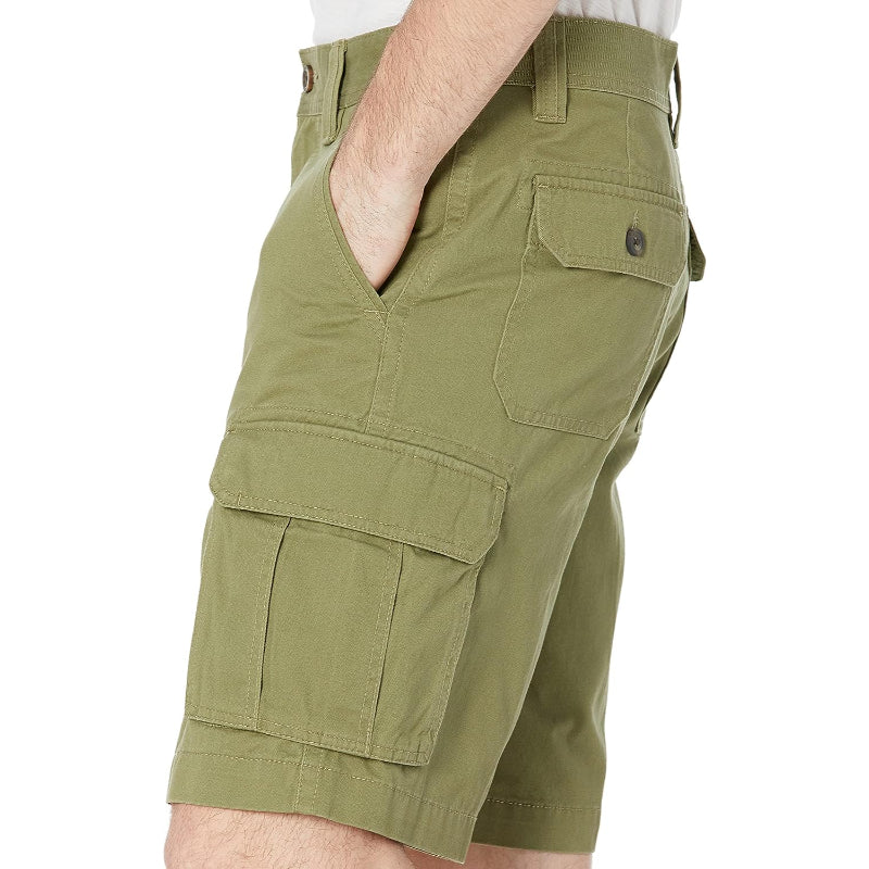 Button Closure Classic Fit Cargo Short-Waves And Trunks