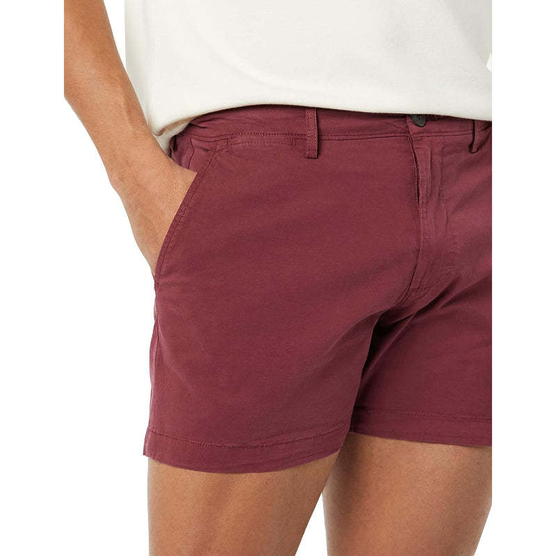 Slim Fit Flat Stretch Chino Short-Waves And Trunks