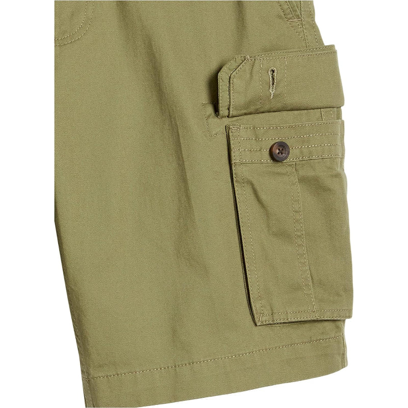 Button Closure Classic Fit Cargo Short-Waves And Trunks