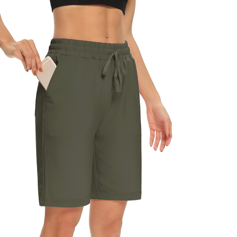 Drawstring Lounge Shorts Pockets – Comfortable Shorts-Waves And Trunks