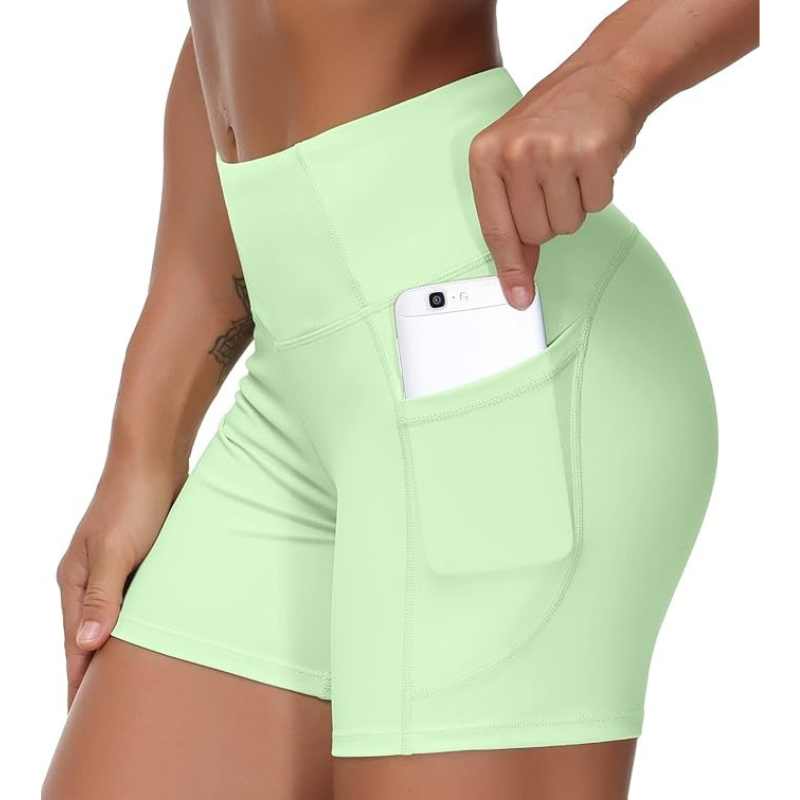 Pilates Workout Shorts – Deep Pocket for Comfort and Flexibility-Waves And Trunks