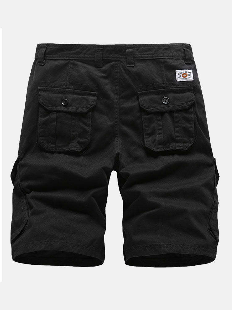 Comfortable Cargo Shorts With Pockets-Waves And Trunks