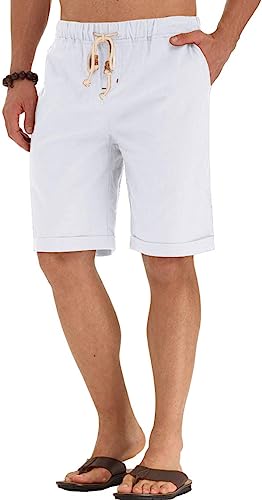 Casual Drawstring Closure Classic Fit Shorts-Waves And Trunks