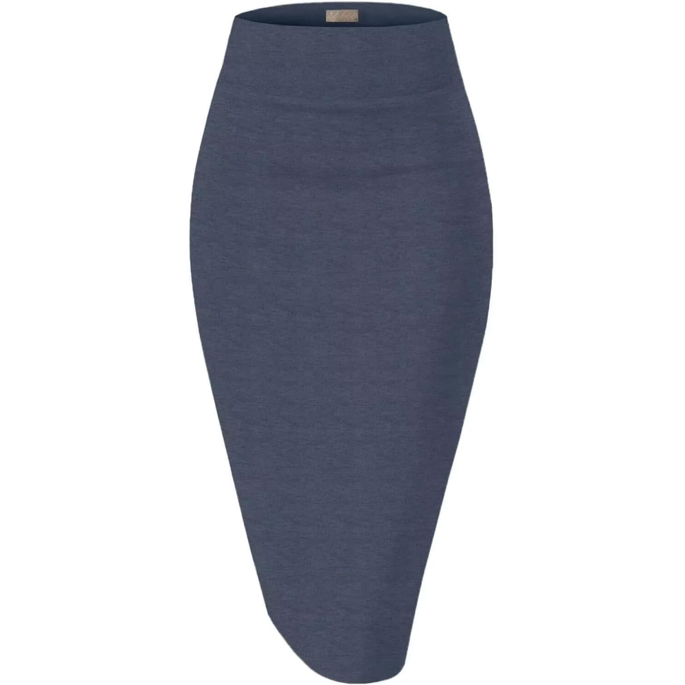 Elegant Slim Fit Pencil Skirt For Women