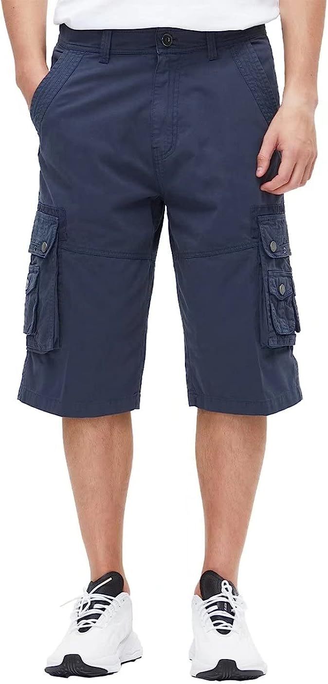 Multi Pocket Cotton Shorts-Waves And Trunks