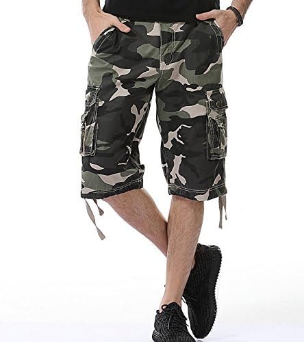 Camouflage Cargo Shorts-Waves And Trunks