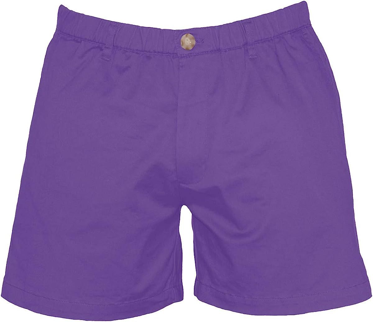 4 Way Stretch Elastic Waist Shorts-Waves And Trunks